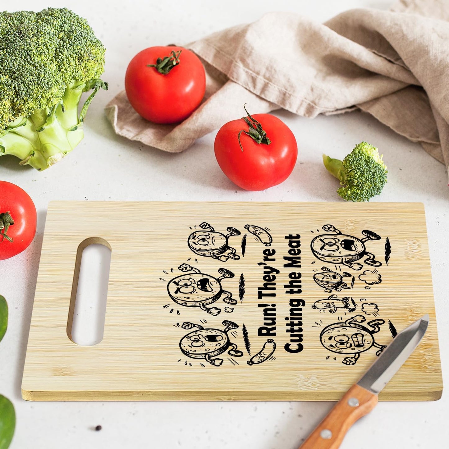 Best Dad Ever Bamboo Cutting Board, Grilling Gift For Men, Funny Charcuterie Boards for Home Kitchen Decor, Father's Day Birthday Gifts for Dad from Daughter Son -047