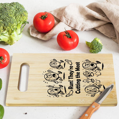 Best Dad Ever Bamboo Cutting Board, Grilling Gift For Men, Funny Charcuterie Boards for Home Kitchen Decor, Father's Day Birthday Gifts for Dad from Daughter Son -047