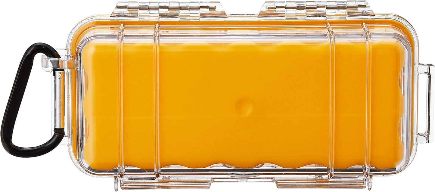 Pelican 1030 Micro Case (Black/Clear)