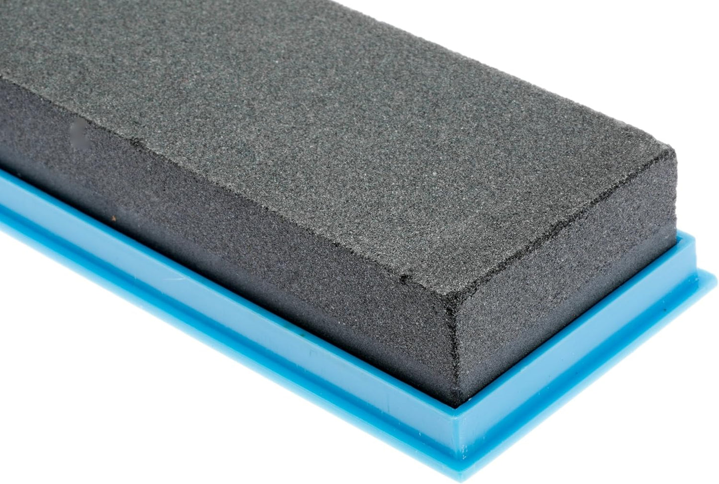 SE 8-Inch Silicon Carbide Double-Sided Whetstone - Sharpening Stone with 120 and 240 Grits, Includes Blue Storage Case SS72BK