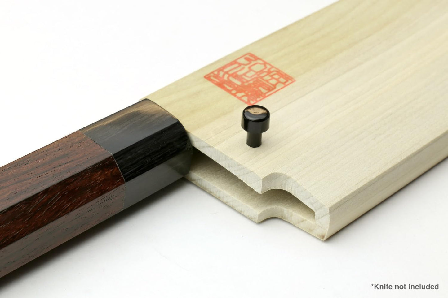 Yoshihiro Natural Magnolia Wooden Saya Cover for Deba (6.5 inch (165mm))