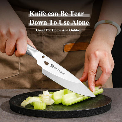 WILDMOK Heavy Duty Poultry Kitchen Shears – Multi-function Stainless Steel Poultry Shears, Ultra Sharp All Purpose Kitchen Scissors Cutting Chicken Meat, Turkey, Fish