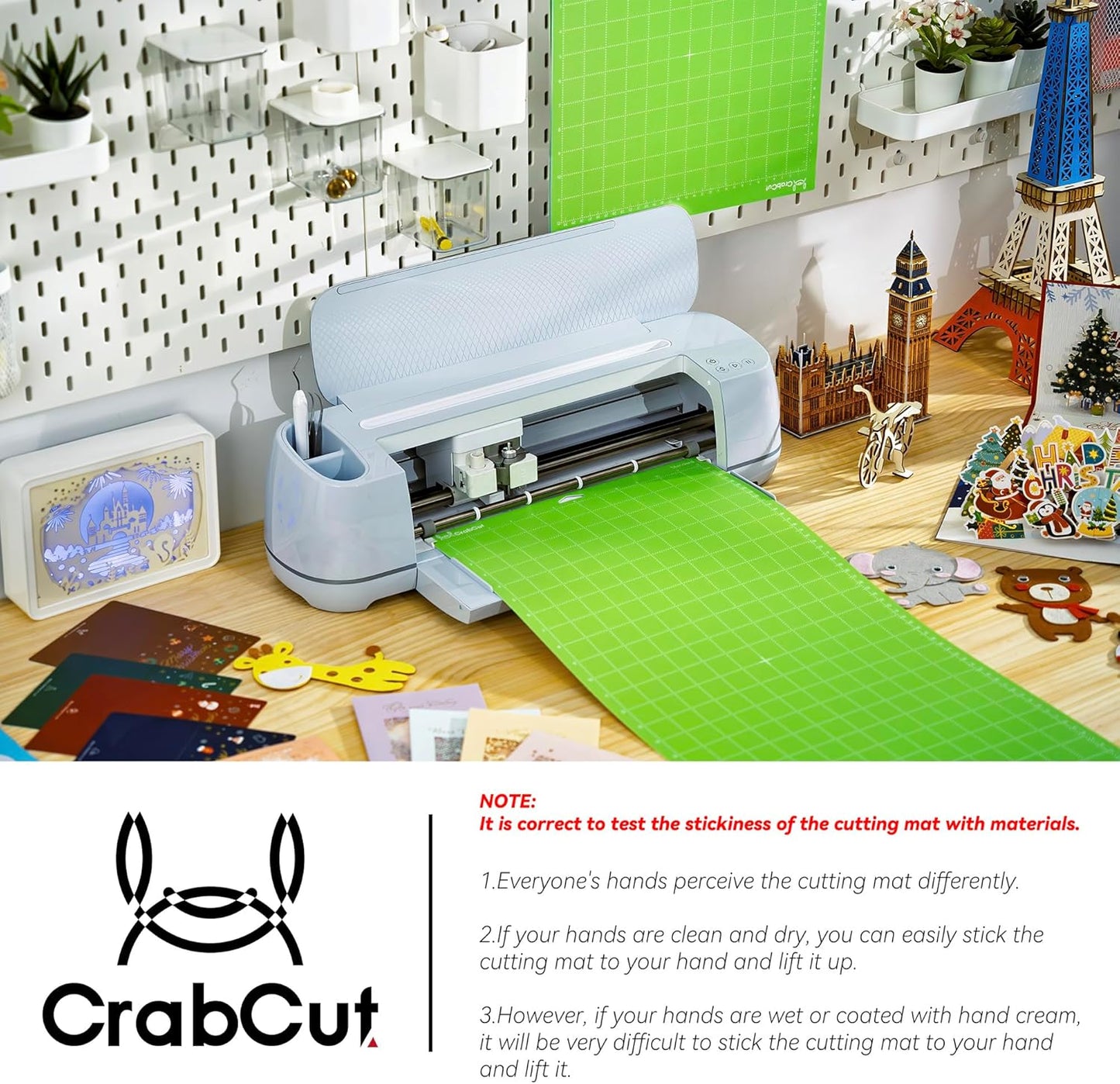 Cutting Mats for Cricut Maker 4/Explore 4/Maker 3/Explore 3/Explore Air 2 12x12 Inch 3Pack Pink FabricGrip Durable Long Lasting Ultra Strong Stickness Replacement Cut Mat for Cricut/Siser Juliet Romeo