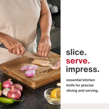 Zyliss Bread Knife - Serrated Bread Knife with Ergonomic Handle - Stainless Steel Kitchen Blade - Sharp Serrated Blade for Precision Slicing - Kitchen Tool for Everyday Use