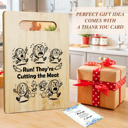 Best Dad Ever Bamboo Cutting Board, Grilling Gift For Men, Funny Charcuterie Boards for Home Kitchen Decor, Father's Day Birthday Gifts for Dad from Daughter Son -047