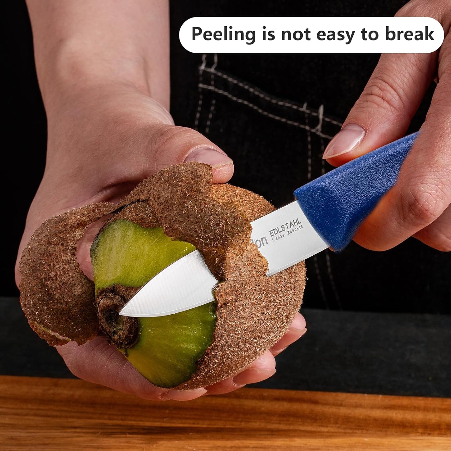 Paring Knife Fruit Knife Set (6 Pieces), Ultra Sharp Stainless Steel Vegetable and Fruit Knife with PP Plastic Ergonomic Handle for Cutting Fruits and Vegetables.Multi.