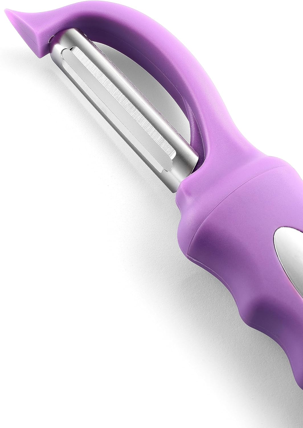Spring Chef Premium Swivel Vegetable Peeler, Soft Grip Handle and Ultra Sharp Stainless Steel Blades - Perfect Kitchen Peeler For Veggie, Fruit, Potato, Carrot, Apple - Black