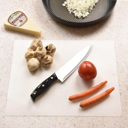 Kitchen Cutting Board | Flexible Chopping Mats | Food Safety | Hanging Hole for Easy Drying |12x15” Size | Set of 20
