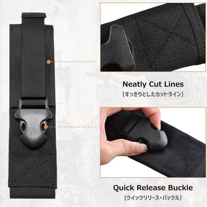 Azarxis Tactical Mini Belt Pouches, Multi-Purpose Small Battery Case Compact Utility EDC Card Slot Holder Waist Bags Military Molle Pack Sundries Storage Pack