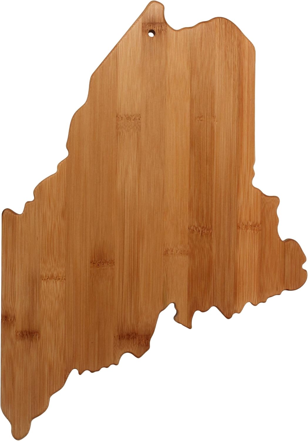 Totally Bamboo Oklahoma State Shaped Bamboo Serving and Cutting Board