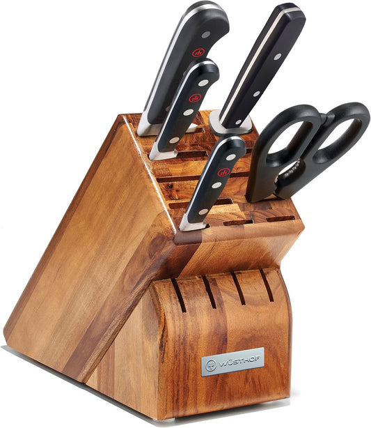 WÜSTHOF Classic 9-Piece Knife Block Set