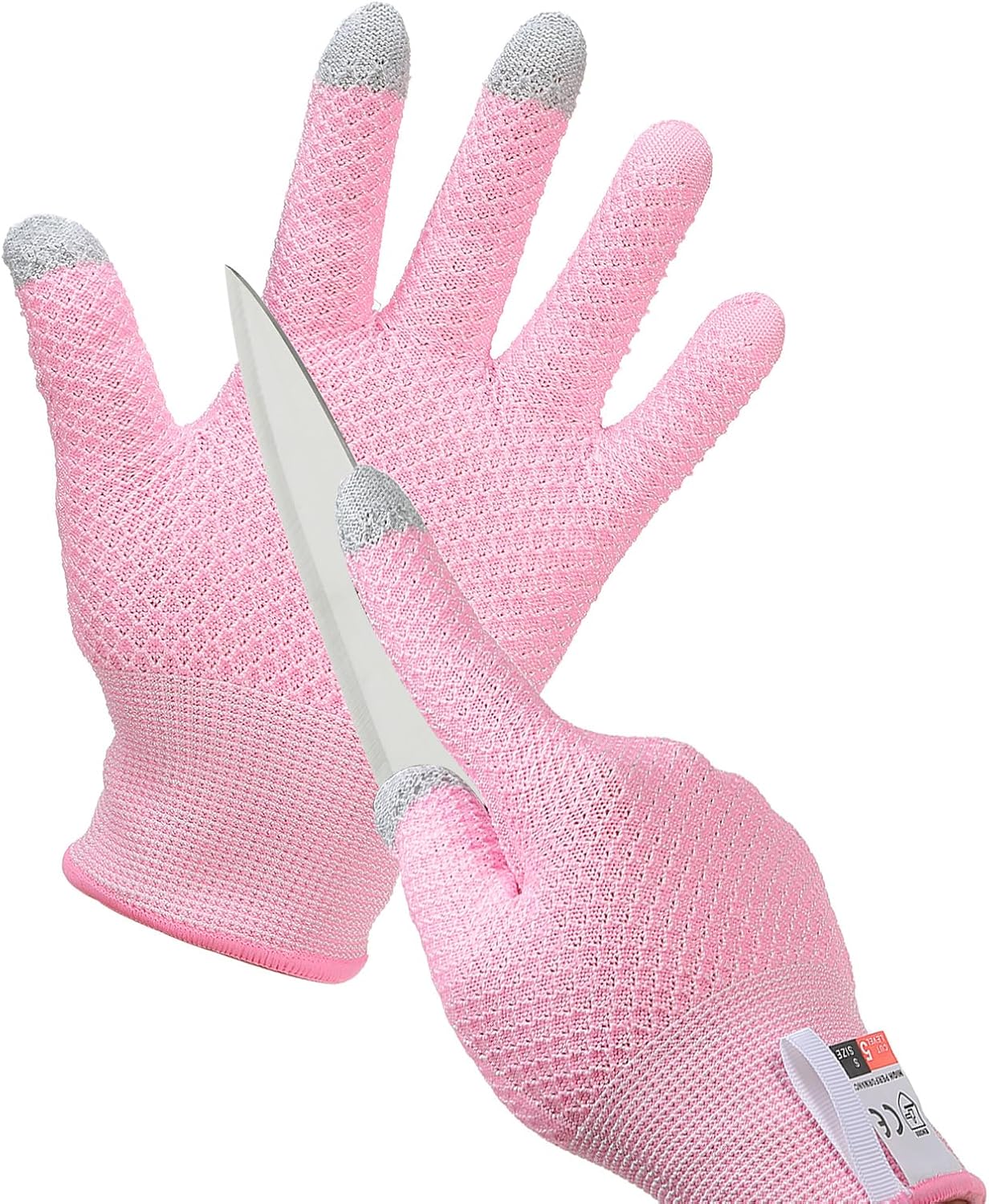 PATIKIL Cut Resistant Gloves Touchscreen Level 5 Protection Cutting Gloves Anti Cut Kitchen Work Glove for Slicing