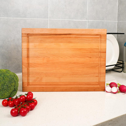 CONSDAN Walnut Cutting Board for Kitchen, USA Grown Hardwood, 20 x 15, with Invisible Inner Handle, Prefinished with Food-Grade Oil, Suitable for Kitchen Edge Grain, 1" Thick