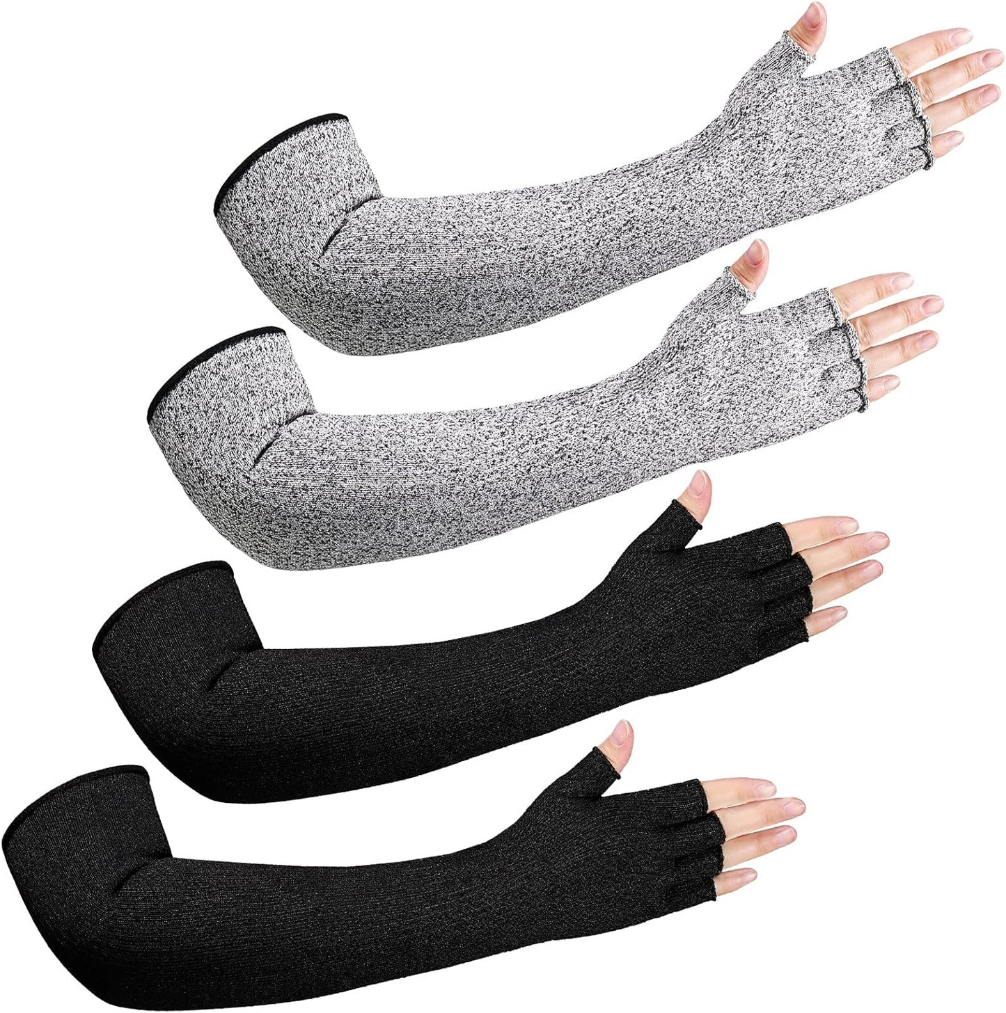 Sintege Anti Cut Protective Sleeves Arm Sleeves Safety Cut Resistant Gloves
