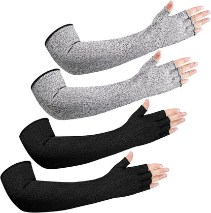 Sintege Anti Cut Protective Sleeves Arm Sleeves Safety Cut Resistant Gloves
