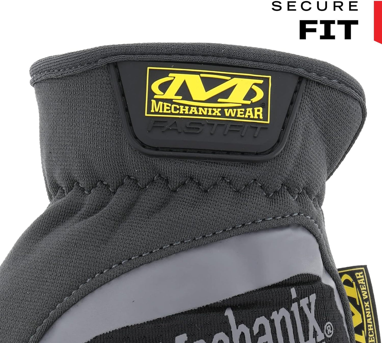 Mechanix Wear: FastFit Work Glove with Elastic Cuff for Secure Fit, Performance Gloves for Multi-purpose Use
