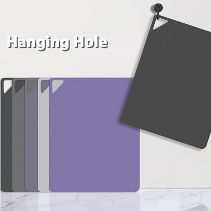 WK Flexible Plastic Cutting Boards Mats for Kitchen, Flexible Non Slip Cutting Mat, Thin Cutting Sheets, BPA Free, Dishwasher Safe, Multi Sizes