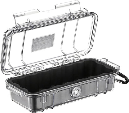 Pelican 1030 Micro Case (Black/Clear)