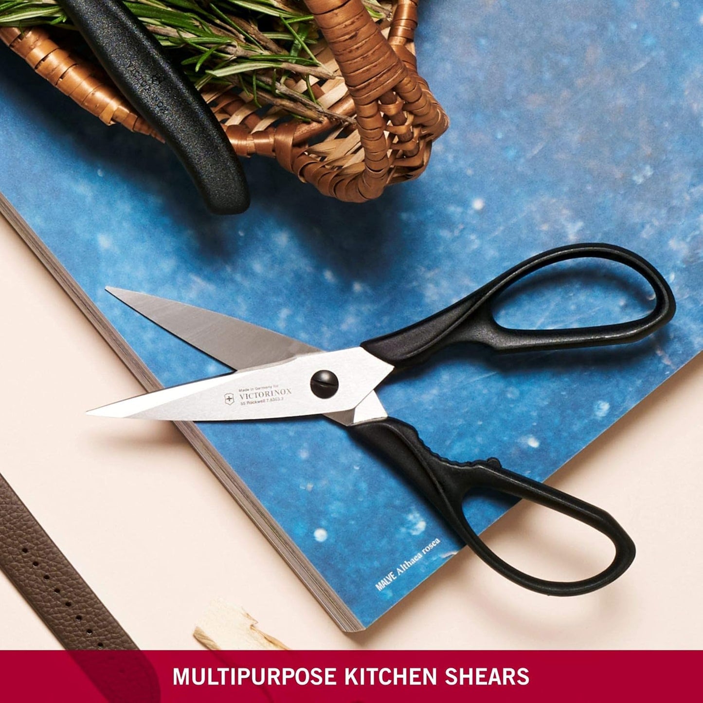 Victorinox Black Handled Kitchen Scissors