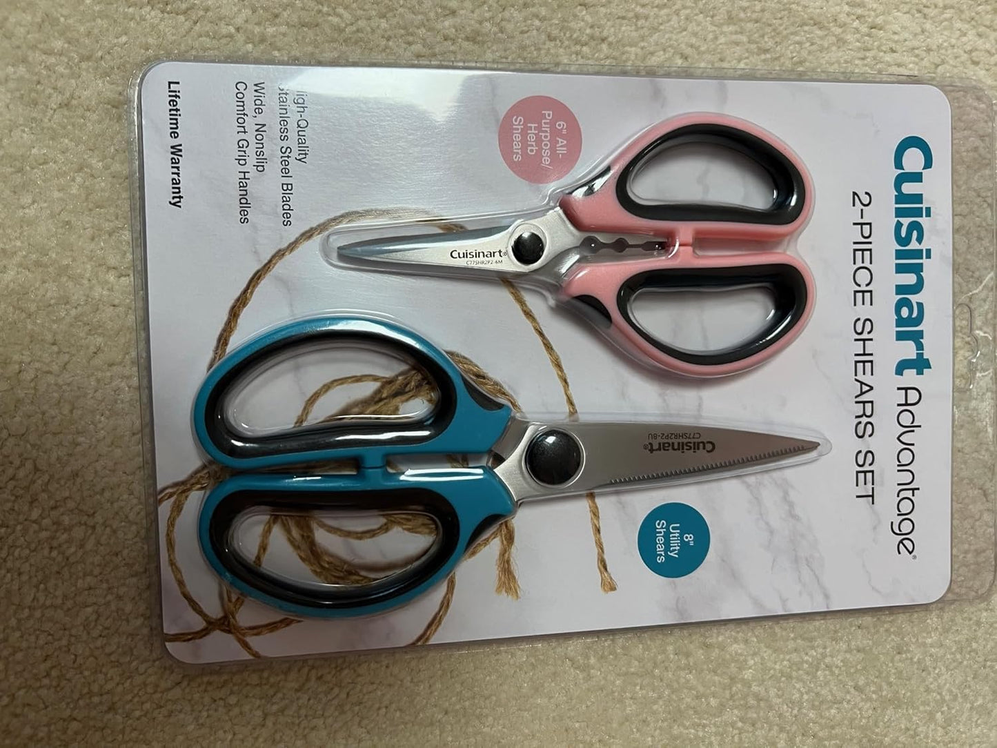 Cuisinart Advantage 2-Piece Kitchen Shears Set