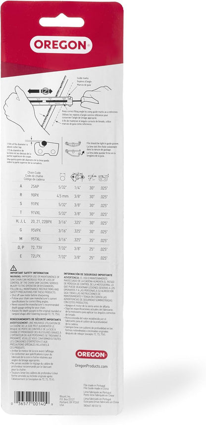 Oregon 25896 3/16 inch Chainsaw File Guide with File