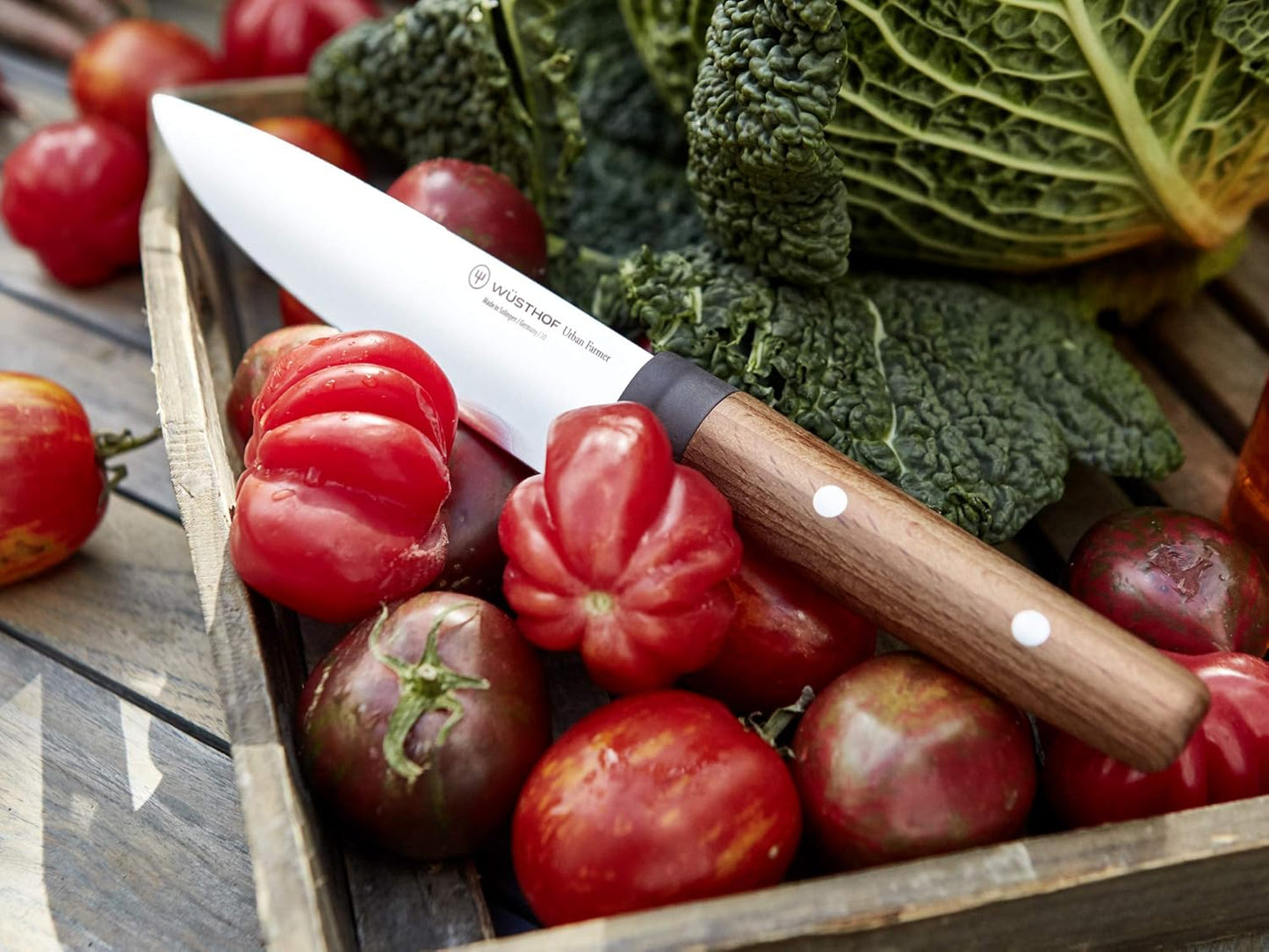 Wüsthof Urban Farmer 4" Paring Knife, Brown