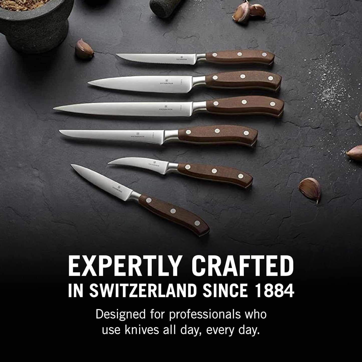 Victorinox Wood 8.5 Inch Chef's Knife, Wood Handle