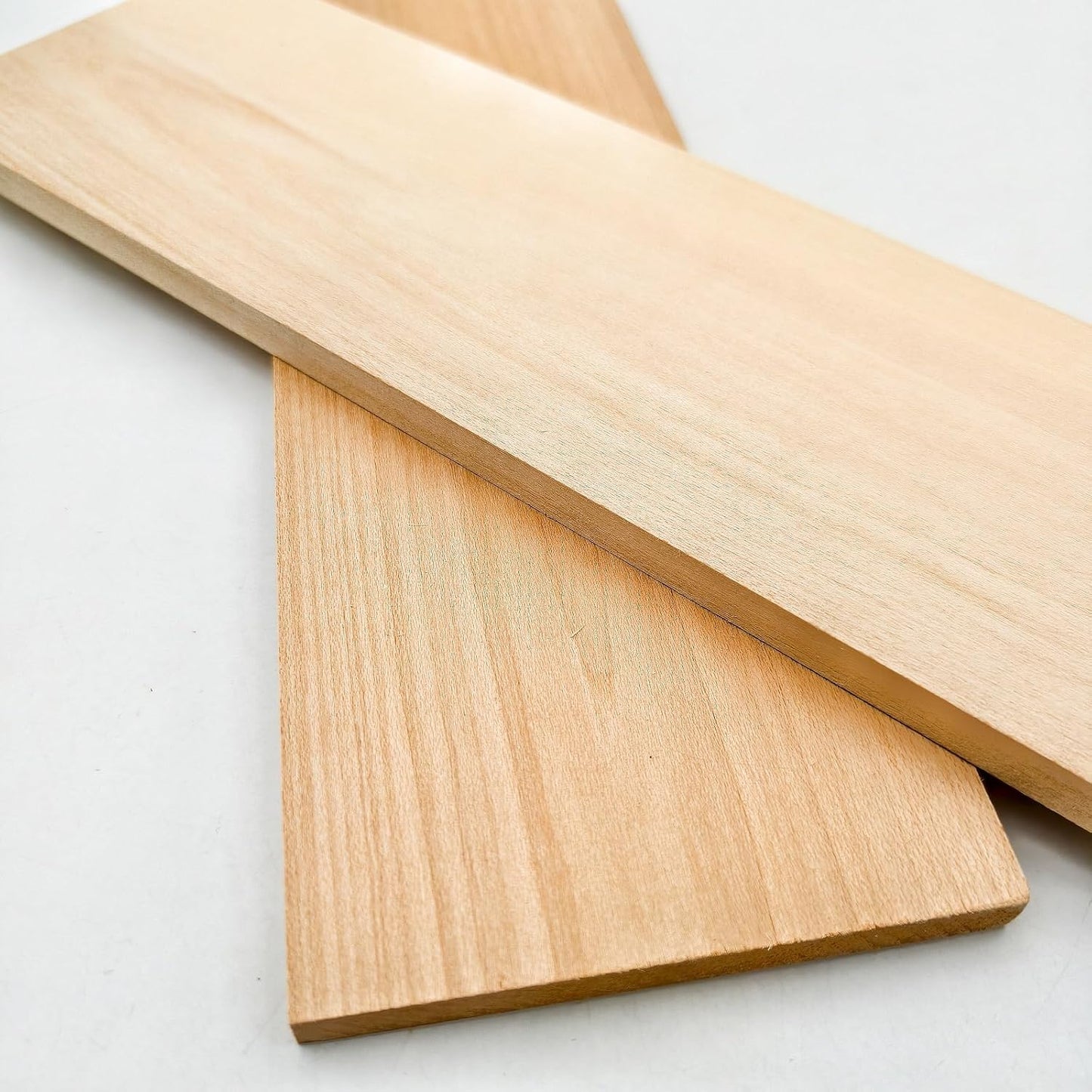 Unfinished Basswood Blocks for Crafts, Wood Craft Panels for Art, Engraving, Painting, DIY Projects, Chip Carving, Fretwork (7.87 x 3.93 x 0.78 in)
