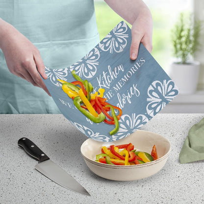Cut N' Funnel Farmhouse Fall Designer Flexible Cutting Board Mat 15" x 11.5" Made in the USA Decorative Flexible Easy to Clean