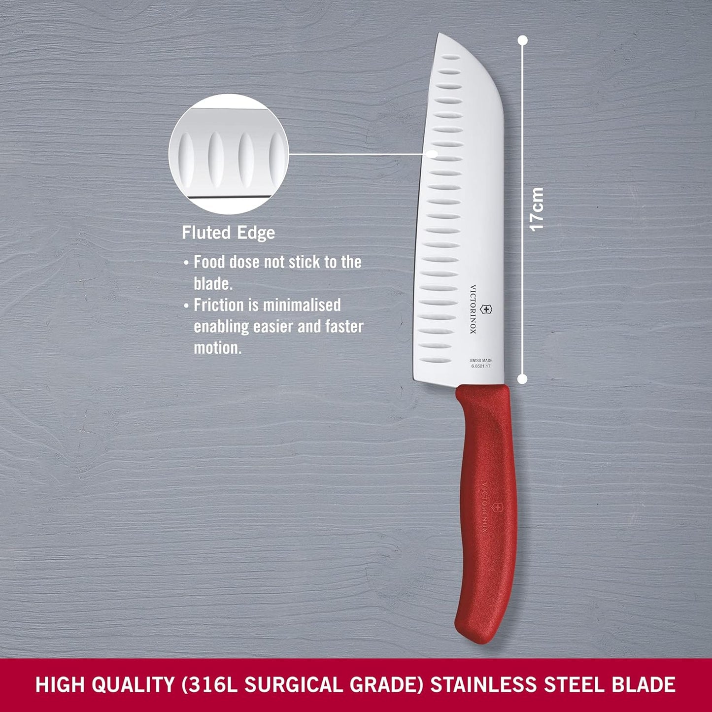 Victorinox Swiss Classic Bread Knife - Serrated Kitchen Knife for Home Essentials - Perfect for Cutting Bread, Fruit & Vegetables - Black Handle, Serrated Edge, 8.5"