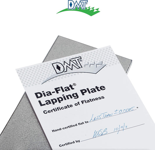 DMT Dia-Flat Diamond Lapping Plate for Flattening Conventional and Waterstone, 4 by 10 Inch