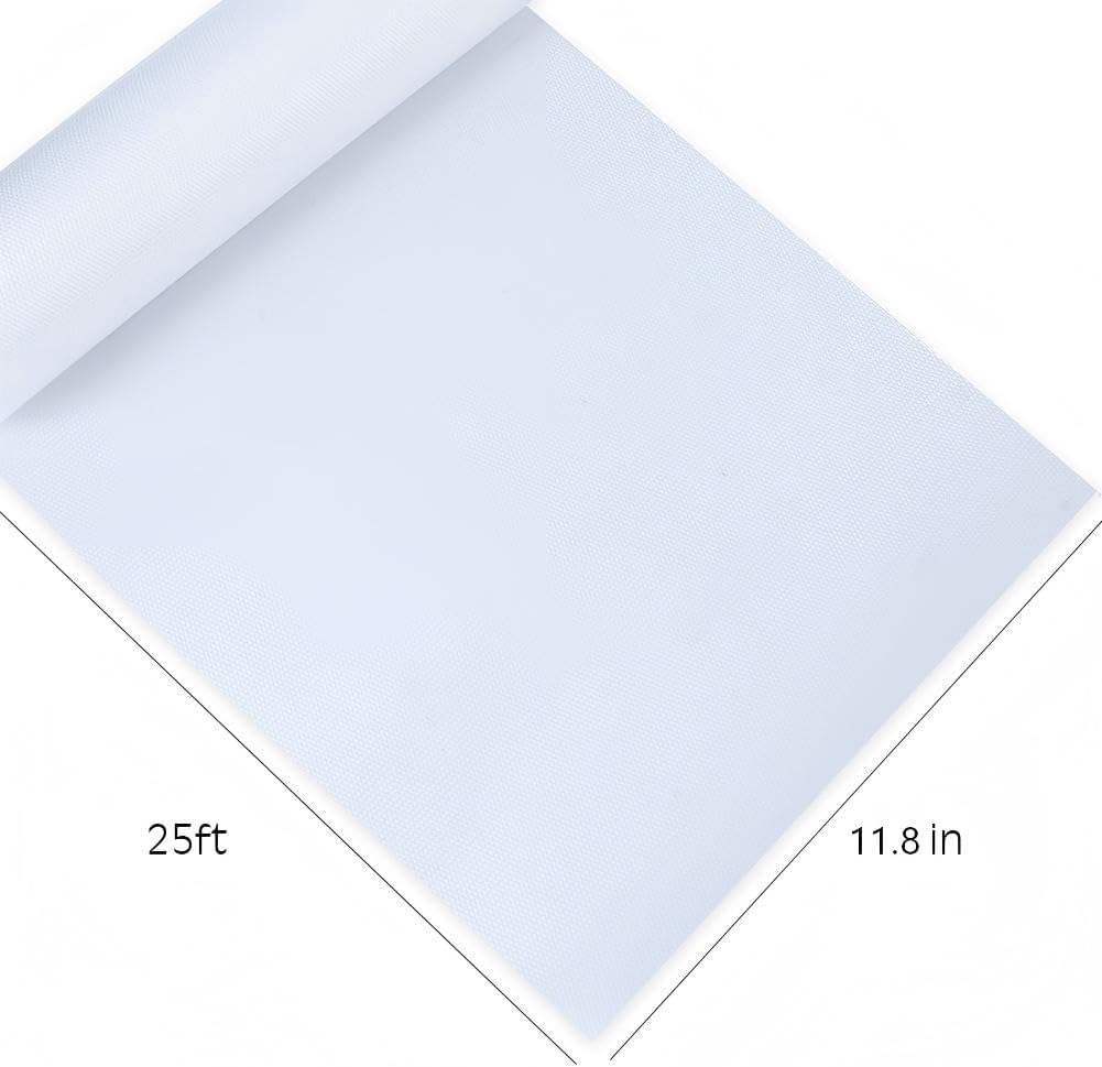 Disposable Plastic Cutting Board Large Cutting Mats for Kitchen, Outdoor Camping, BBQ, RV,Traveling,totally Food Safety With Easy Cut Slider Included,11.8In x 25Ft (4 PACK)