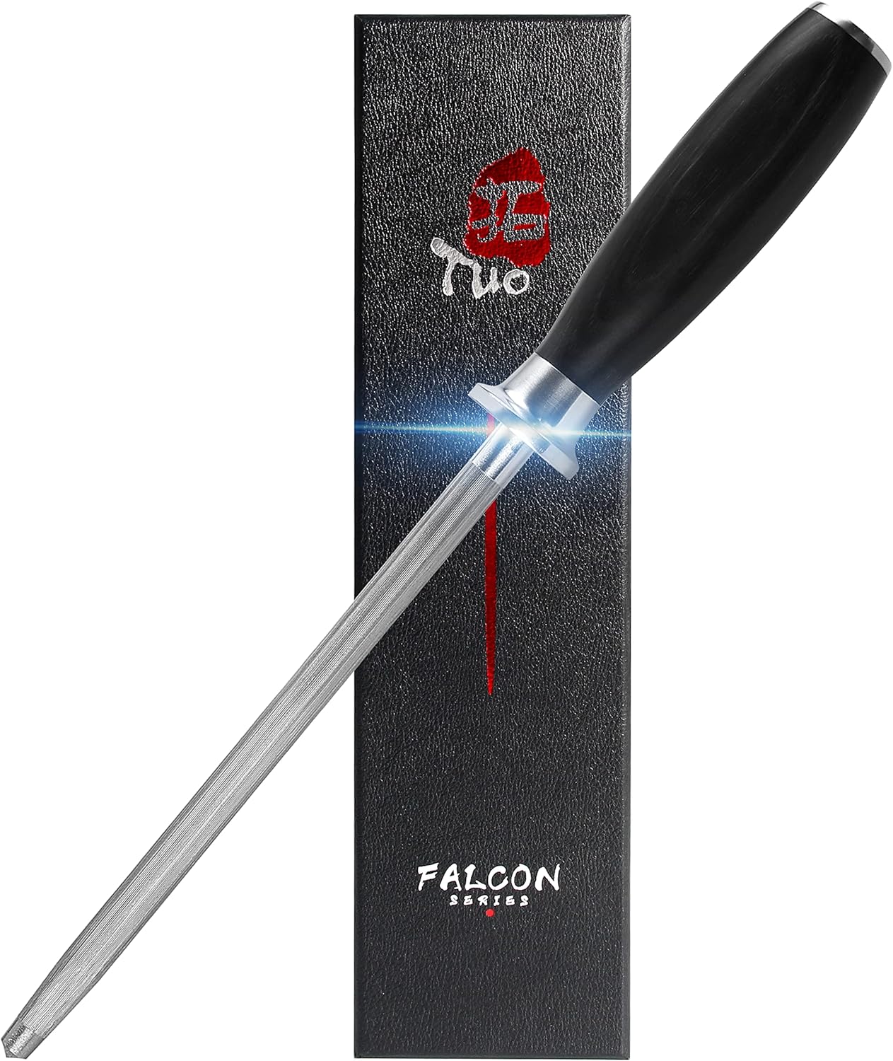Fillet Knife, 7 Inch Professional Fish Boning Knife for Trimming Meat & Poultry, Flexible Blade, High Carbon German Steel, Riveted Handle - Falcon Series