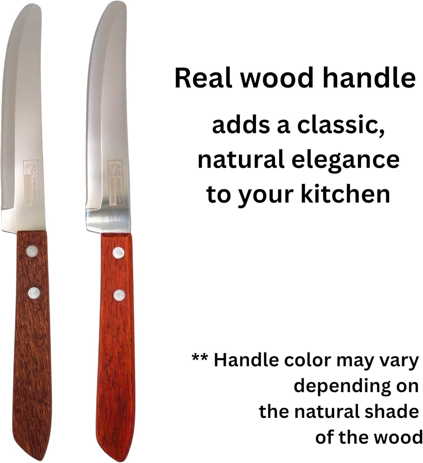 Round Tip Kitchen Knife, Blunt Paring Knife, Safety Knives for Seniors Elderly, Non-Pointed Safety Tip, for Cutting Fruits and Vegetables, Smooth Sharp Blade (One Knife)