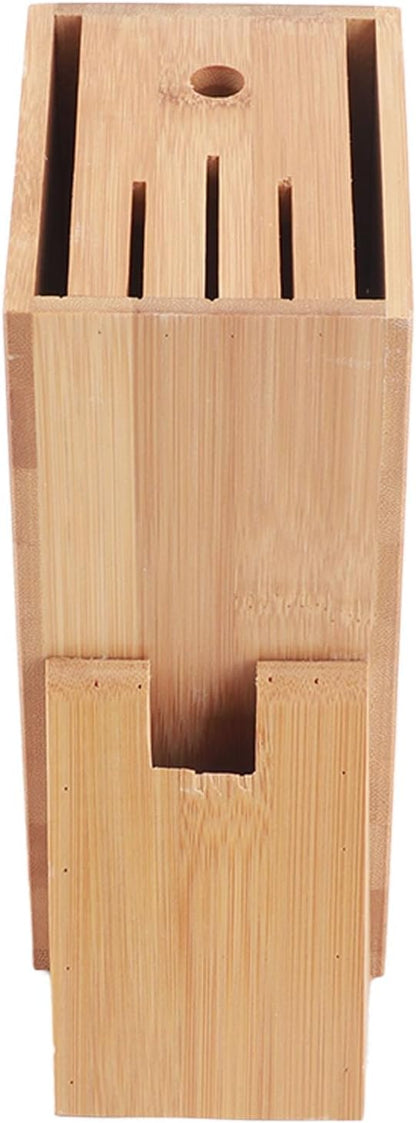 Block Empty Multifunctional Knife Rack Storage Rack, Kitchen Knife Storage Tool, the Best Choice for Blocks and tools.