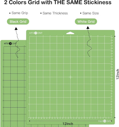 Cutting Mats 12"x12", 6 Pcs, Compatible with Cricut Maker/Explore