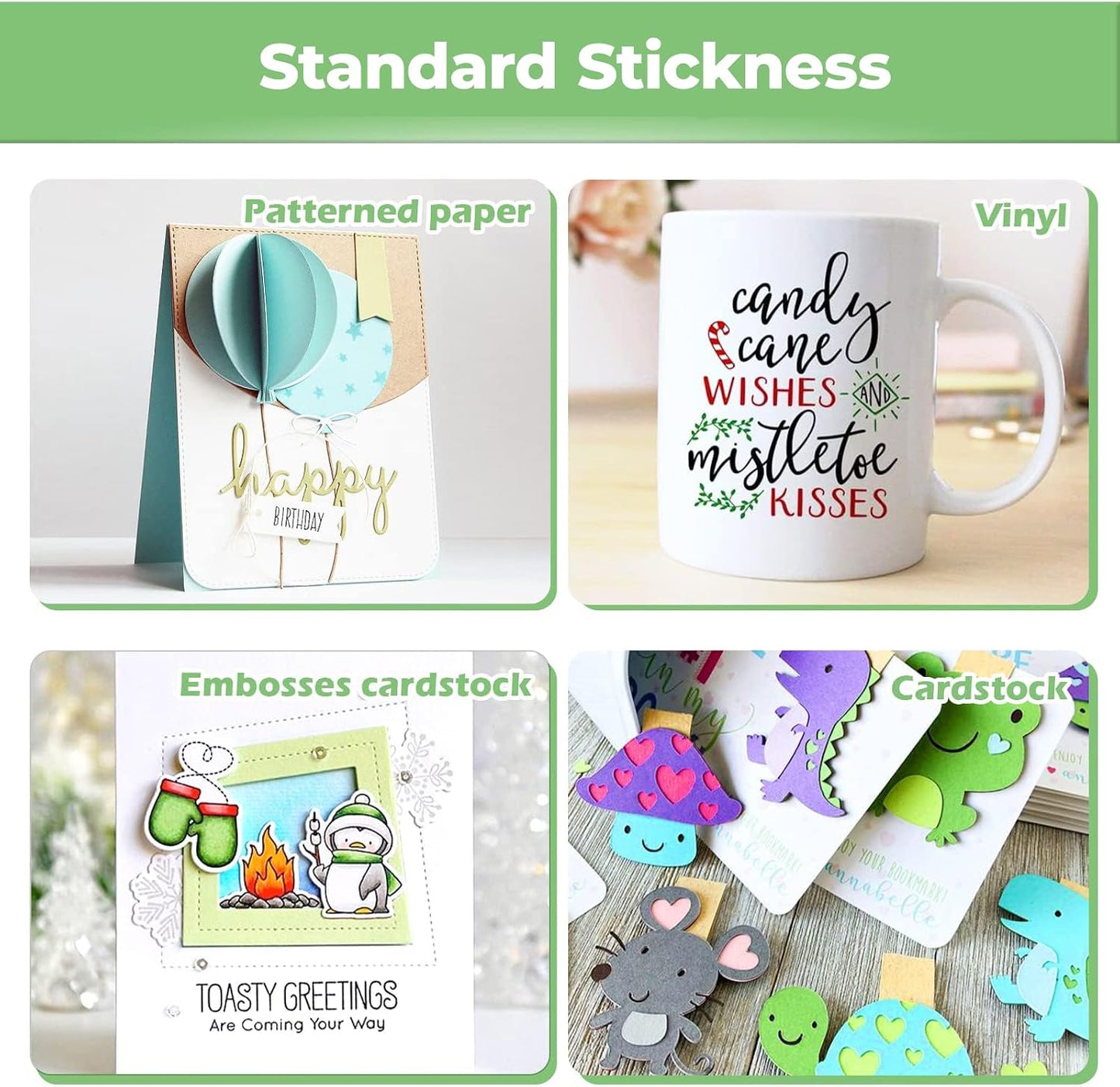Cutting Mats 12"x12", 6 Pcs, Compatible with Cricut Maker/Explore