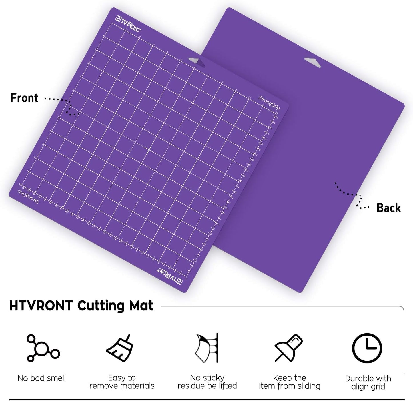 Cutting Mats 12"x12", 6 Pcs, Compatible with Cricut Maker/Explore