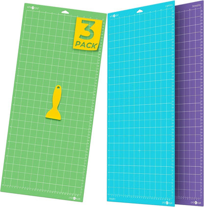 Cutting Mats 12"x12", 6 Pcs, Compatible with Cricut Maker/Explore