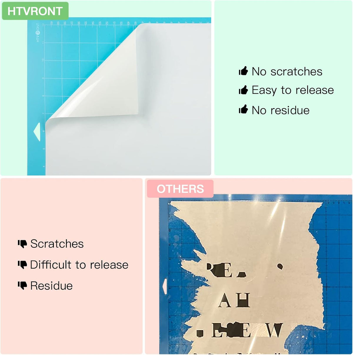 Cutting Mats 12"x12", 6 Pcs, Compatible with Cricut Maker/Explore