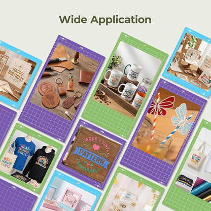 Cutting Mats 12"x12", 6 Pcs, Compatible with Cricut Maker/Explore