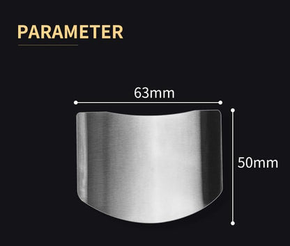 Stainless Steel Finger Guard, Multifunctional Finger Protector for Cutting Food Slicing Finger Guard, Protector Avoid Hurting When Slicing and Dicing Kitchen (10Pcs)