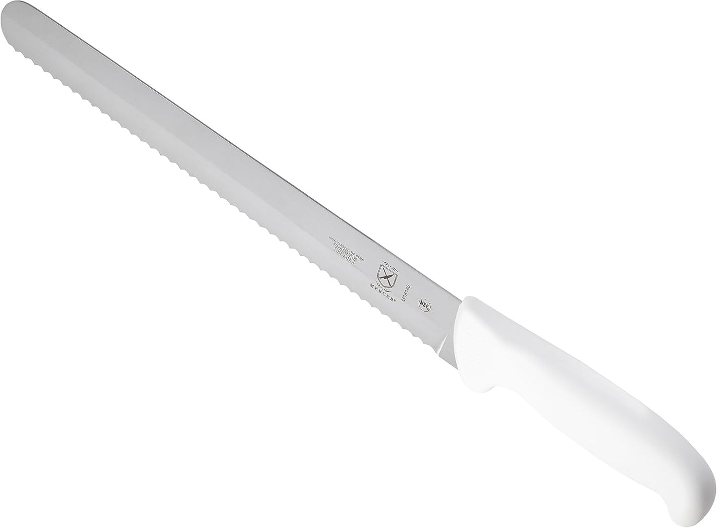 Ultimate White, 11 Inch Slicer Wavy Edge