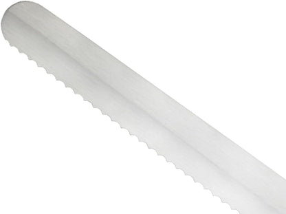 Ultimate White, 11 Inch Slicer Wavy Edge