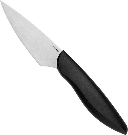 Kershaw 3.5” Paring Kitchen Knife, Black, 3.5 Inch Blade | Polypropylene Handle, Includes Sheath, Paring Knife for Herbs, Fruit, Vegetables and More