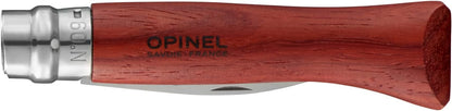 No.09 Stainless Steel Folding Oyster & Shellfish Knife with Padouk Handle