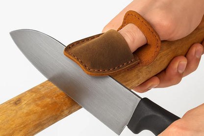 Whittling Kit Wood Carving Gloves - Wood Grain Tool Thumb Guard, Whittling Kit Thumb Guard, Leather Finger Protector,Wood Carving Tools, Wood Carving Kit, Spoon Carving Kit