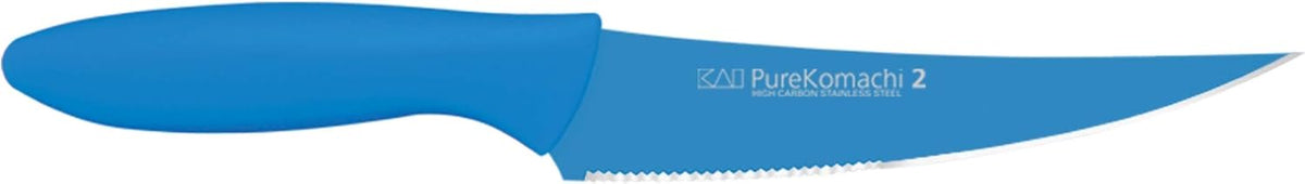 Pure Komachi 2 Series Serrated Multi-Utility Knife blue