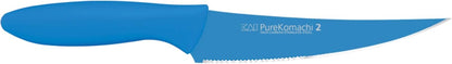 Pure Komachi 2 Series Serrated Multi-Utility Knife blue
