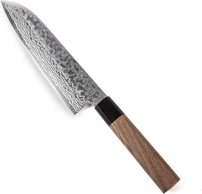 Japanese Chef Knife Damascus ZA18 69 Layer Octagonal Walnut Handle, Gyuto 8.3-inch (210mm)